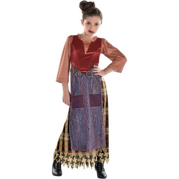 Mary Sanderson Hocus Pocus Kids Costume Large NWT - Picture 1 of 4